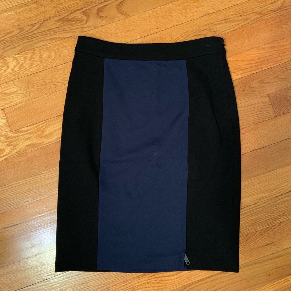 DKNYC color block pencil skirt size 2